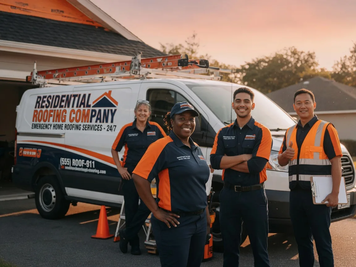 Emergency Roof Repair company in Line Lexington, PA